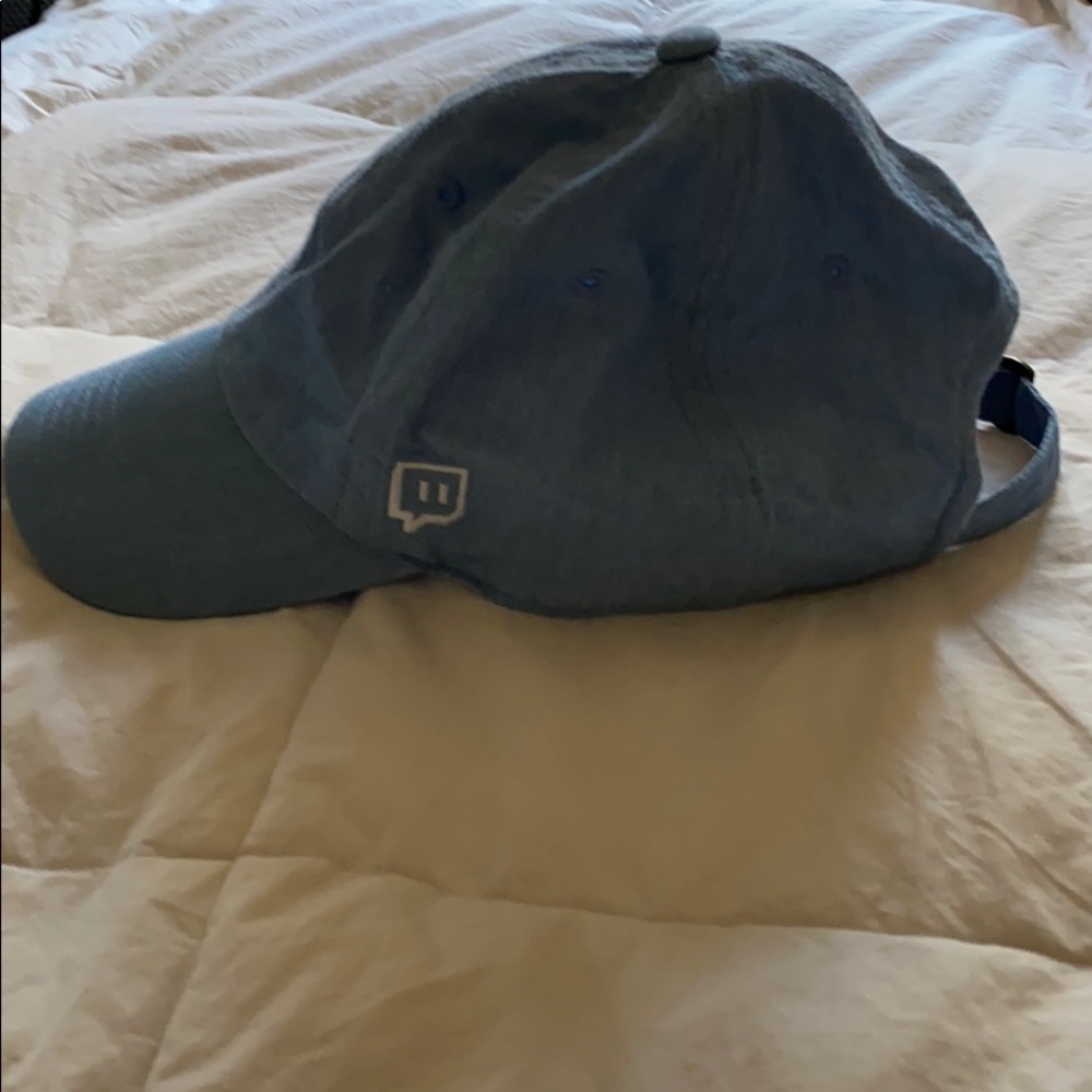 Blue Twitch hat